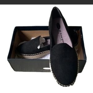 DR SCHOLLS Be Energized Find Me Espadrille Women's Slip On-Shoe Size 10 M/Black